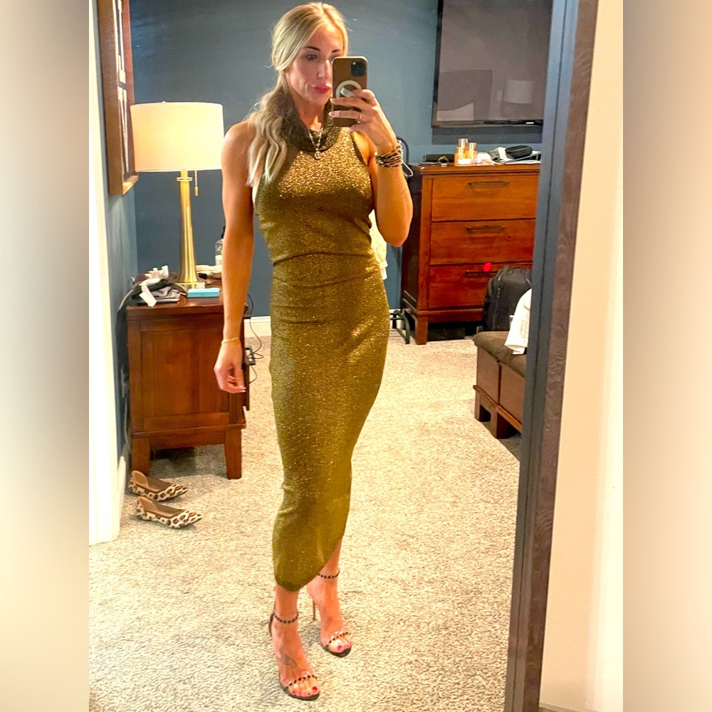 Ronny Kobo Midi Dress